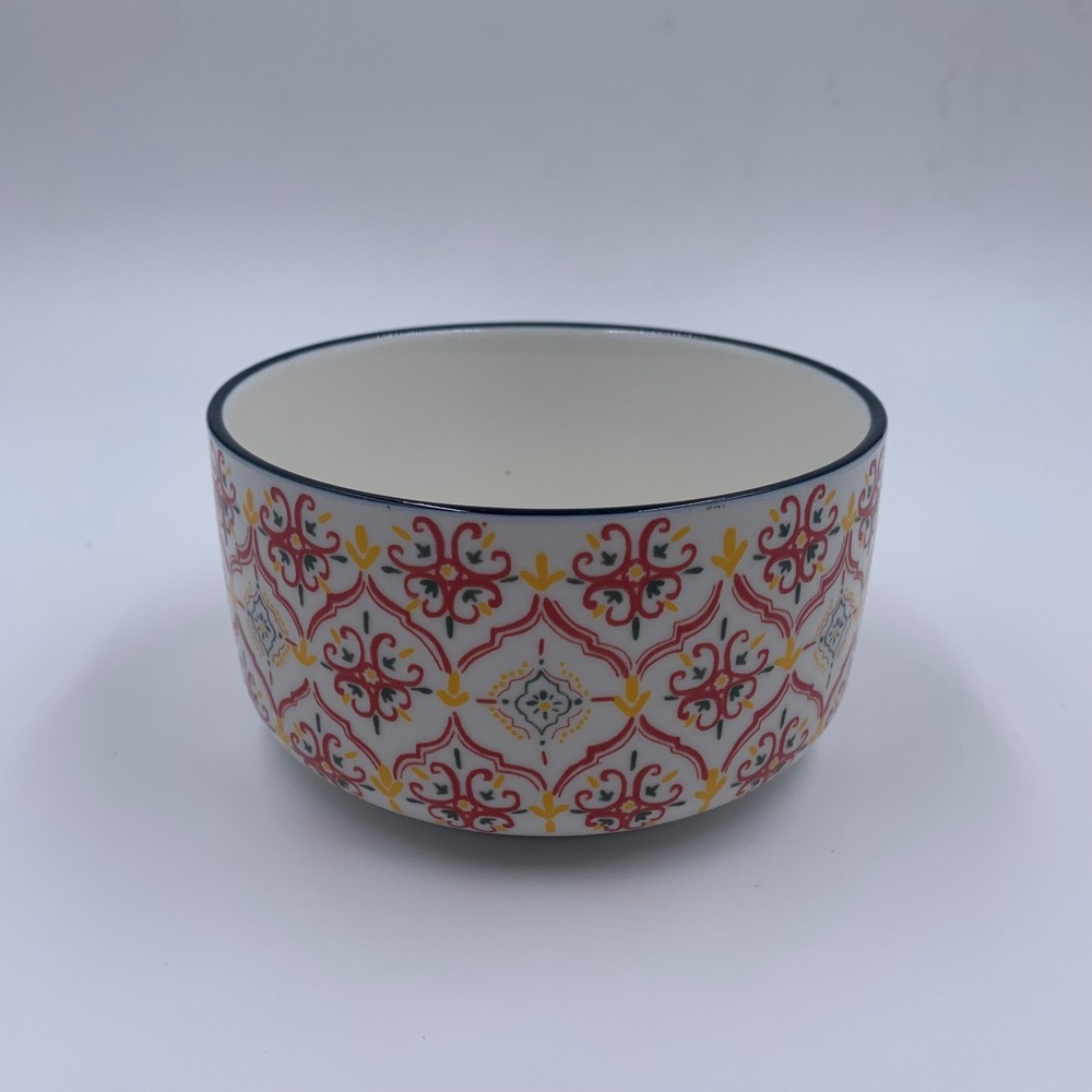 Signature Housewares Bowl Small Pet Food Bowl , Soup Bowl , Snack Bowl Ceramic
